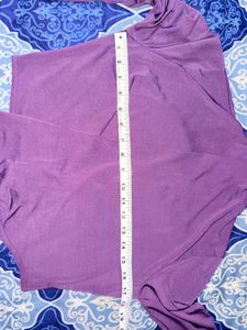 Purple Wrap Top/ Shrug 💜