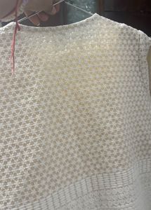 Embroidered Kurta Set with jacket