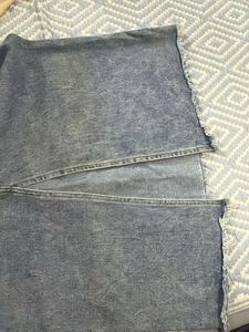 Long Denim Skirt