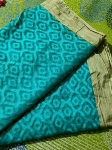 Beautiful And Classy Sea Green Saree