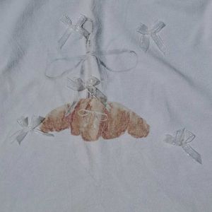 Cute Croissant Graphic Tank Top