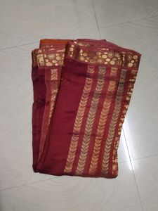 Pure Gadwal Silk Zari Woven Saree