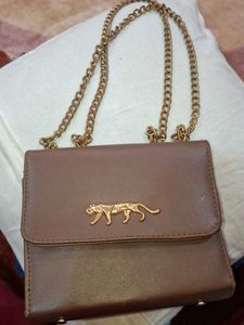Chic Brown Crossbody Bag