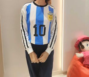 Argentina Football Top - Messi 10