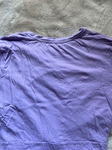 Lavender Twist Front Top