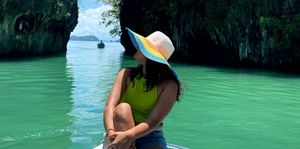 Striped Sun Hat