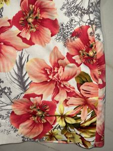 Vibrant Floral Print Blouse