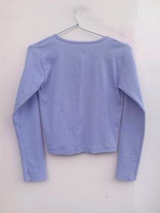 Light Purple Long Sleeve Top