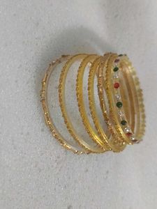 Golden Bangle Set
