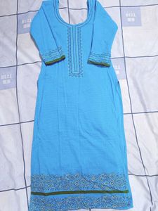 Blue &amp; Green Patiala Suit Set