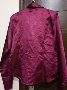 Satin Shirt For Females Small Size