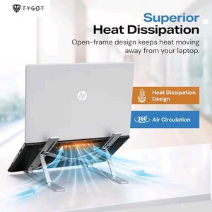 Tygot 6 Angles Adjustable Aluminum Ergonomic Folda