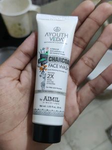 Charcoal Face Wash, Ayouthveda