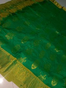 Green Pattu Saree