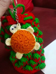 Handmade Crochet 🐢 Keychain