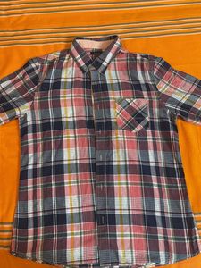 Classic Plaid Button-Down Shirt