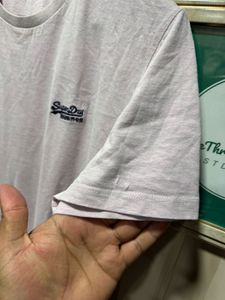 Superdry Crew Neck Light Pink T-Shirt