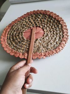 Handcrafted Woven Fan