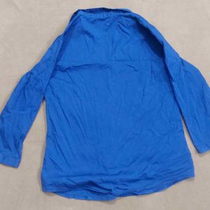Blue Button-Up shirt