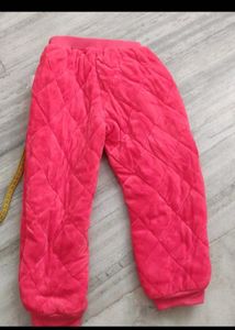 Cozy Quilted Girls' Pants