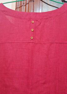 Pretty Rose Colour Kurta Top💗🎀