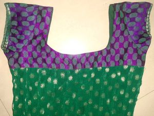 💜 Babe Anarkali Suit – Statement Ethnic Elegance