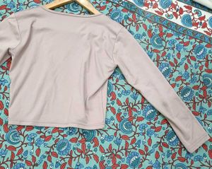 Mauve full sleeves top (fixed price)