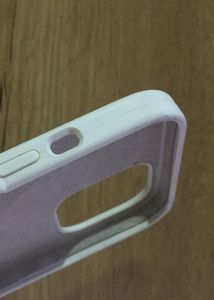 IPhone12ProMax White Silicone Phone Cover Case