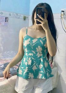Floral Ruffled Mini Dress
