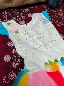 Rainbow Unicorn Party Dress