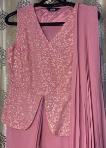 Pre-Draped Saree | Ready to Wear | Excellent Condi