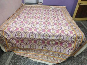 Pure cotton Printed Bed Sheet Set