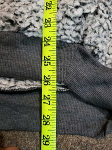 Fuzzy Gray Pullover