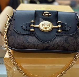 Coach Signature Canvas Shoulder Bag