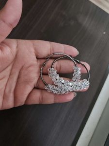 Crystal Hoop Earrings