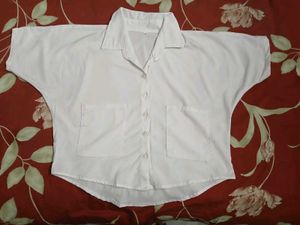 Soft Girl Utility Crop Shirt