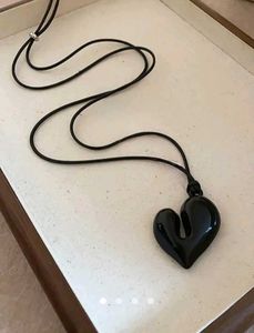 Black Heart Pendant ❤️‍🔥