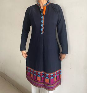 Knitted Wollen Kurti