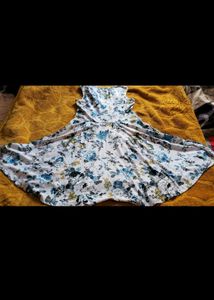 Floral Print Sleeveless Dress