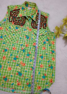 Very Amazing N Cute Cut Sleeve Shirt