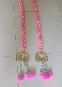 Decorative Pink Flower Garlands