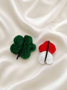 Crochet Flower Hair Clips - Set of 2
