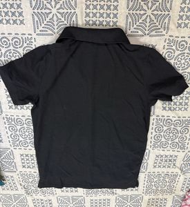 Men's Black Polo T-Shirt