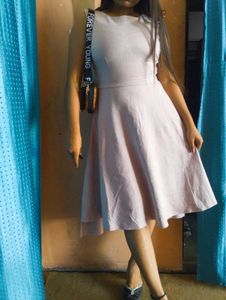 🤌🌸Elegant Pink A-Line Dress🤌🌸