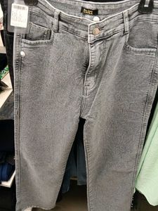Stylish Grey Wash Jeans