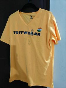 Tuffwoman T-Shirt - Indian Flag Design