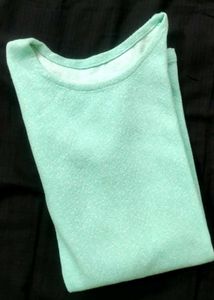 Mint Green Long Sleeve Top
