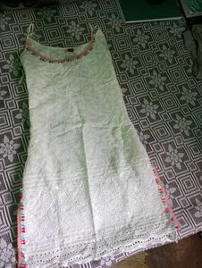 Beautiful White Chikankari Kurta