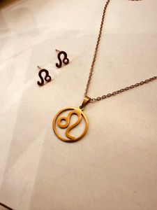 Leo Zodiac Anti tarnish Chain