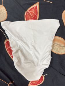 White Ruched Blouse
